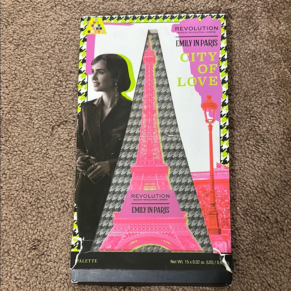 Revolution Emily in Paris City of Love Eyeshadow Palette